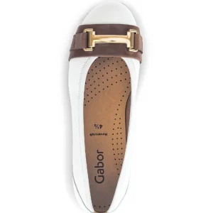 GABOR Casual Shoes | Loafers*Rona 44.167 Ballerina-WHITE