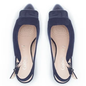 GABOR Sandals | Heels*Slingback 22.262-NAVY