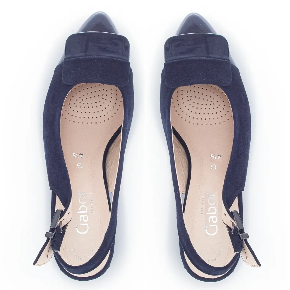 gabor_slingback_navy_1.webp GABOR Sandals | Heels*Slingback 22.262-NAVY