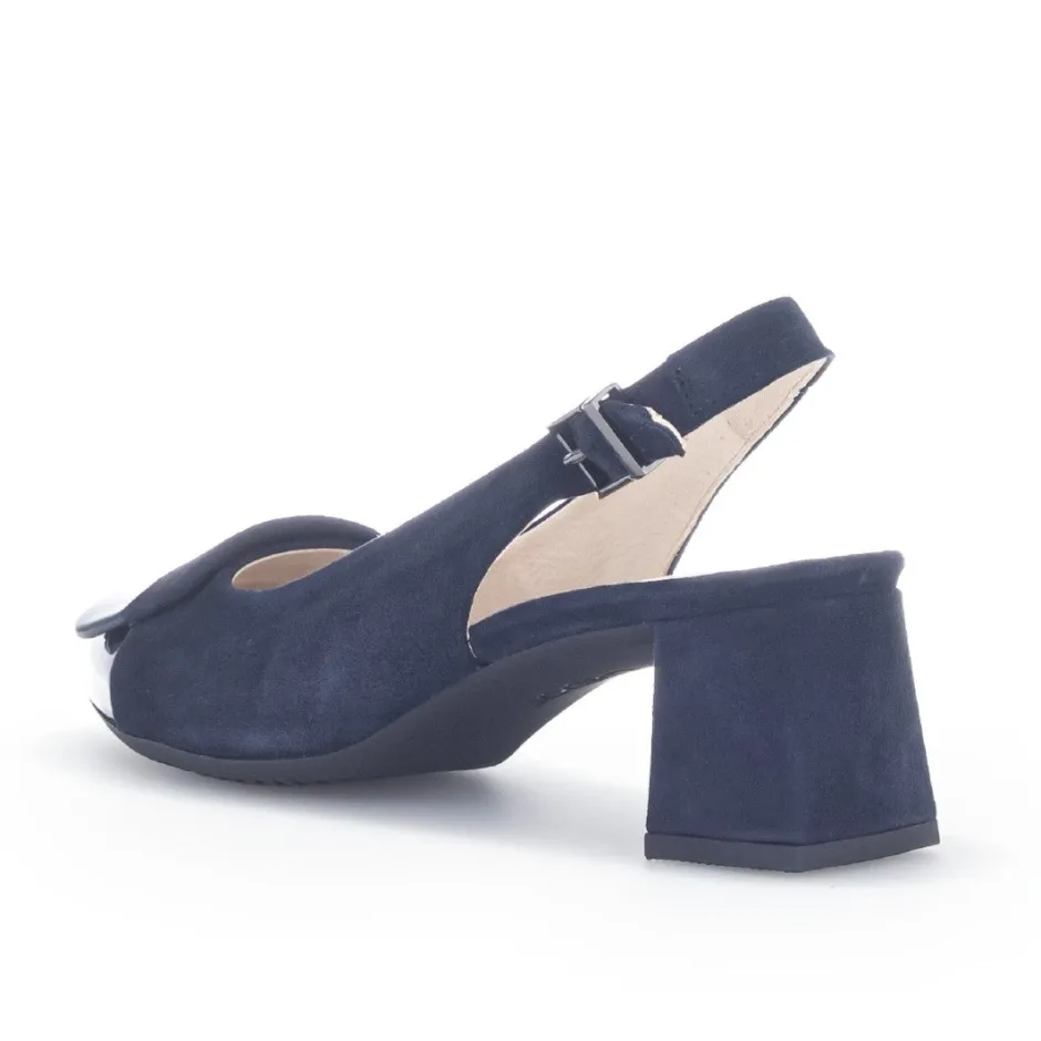 gabor_slingback_navy_3.webp GABOR Sandals | Heels*Slingback 22.262-NAVY