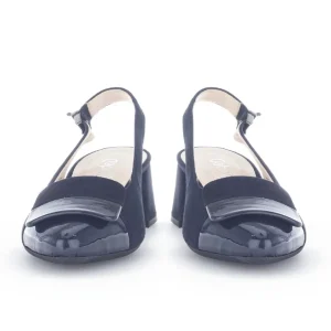 GABOR Sandals | Heels*Slingback 22.262-NAVY