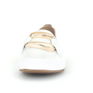 GABOR Casual Shoes | Loafers*Vacant Leather Loafer 45.215-WHITE