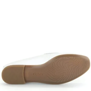 GABOR Casual Shoes | Loafers*Vacant Leather Loafer 45.215-WHITE