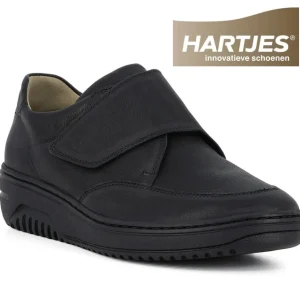 Hartjes Wide Fit | Trainers*Sole Velcro 162.1712-BLACK