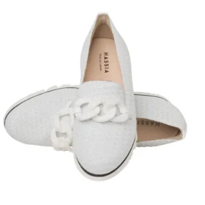 Hassia Casual Shoes | Loafers*Pisa 301539 -WHITE