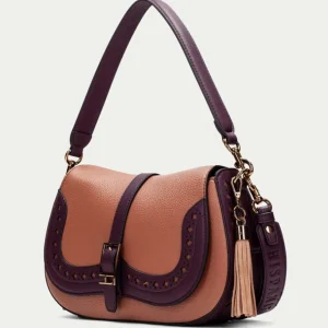 Hispanitas All Bags*BI243536 Shoulder Bag Almond u0026 Wine