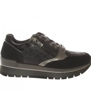Igi u0026 Co. Casual Shoes | Trainers*667382 Lace up zip-BLACK