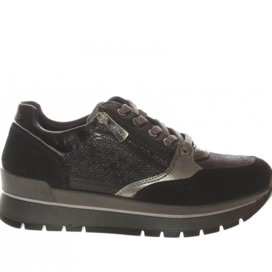 igi_u_co__lace_up_zipblac_0.webp Igi u0026 Co. Casual Shoes | Trainers*667382 Lace up zip-BLACK