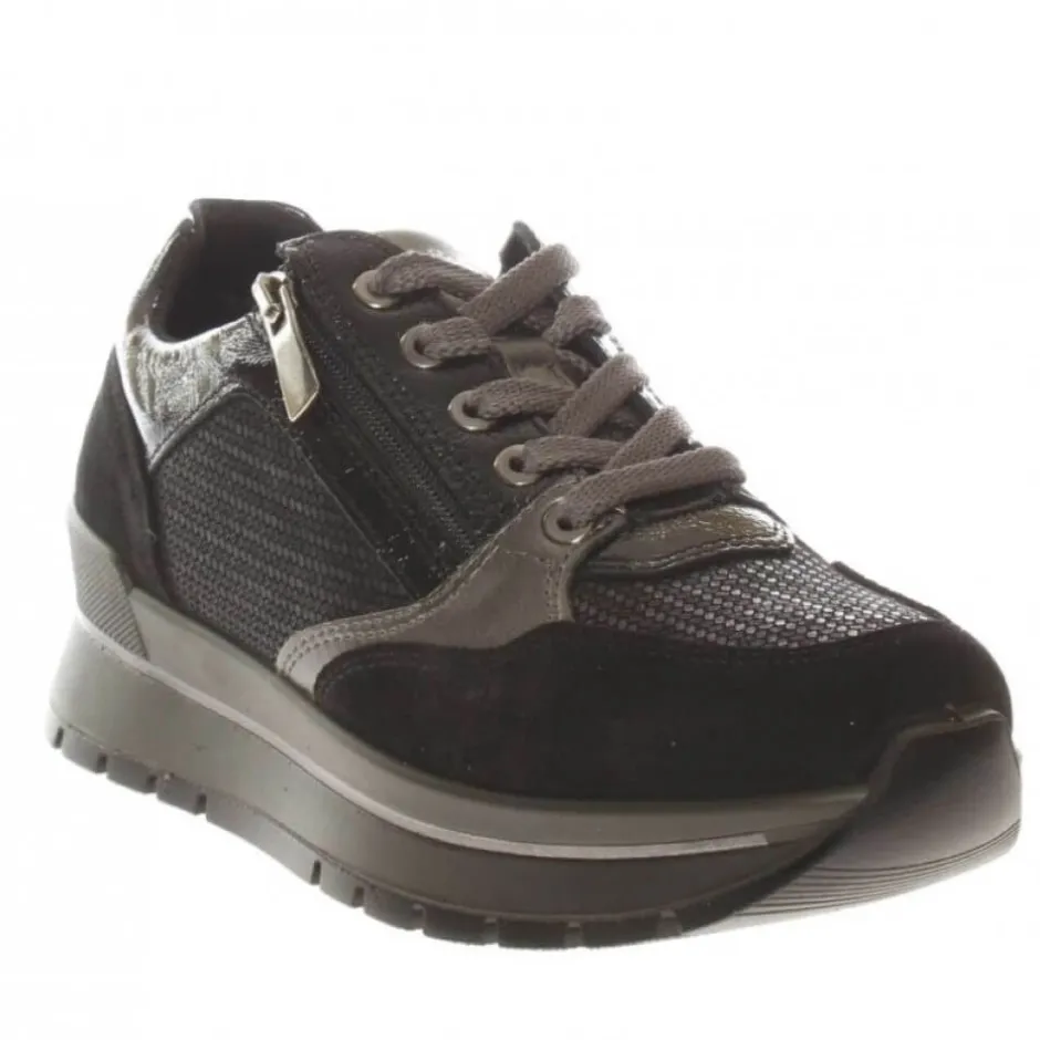 igi_u_co__lace_up_zipblac_1.webp Igi u0026 Co. Casual Shoes | Trainers*667382 Lace up zip-BLACK