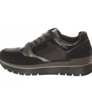 Igi u0026 Co. Casual Shoes | Trainers*667382 Lace up zip-BLACK