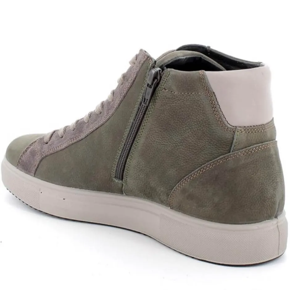 igiuco_hitop__bosco_green_1.webp Igi u0026 Co. Boots | Casual*Igiu0026Co. Hi-Top 4634255 BOSCO GREEN