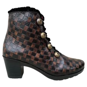 Jose Saenz Ankle Boots*5176-BLACK TAN