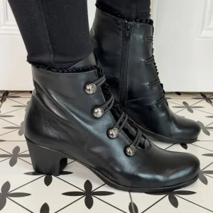 Jose Saenz Heels | Ankle Boots*5176-L Block Heel-BLACK