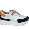 Jose Saenz Casual Shoes | Trainers*Platform Leather Trainers 2287-NAVY COMBI