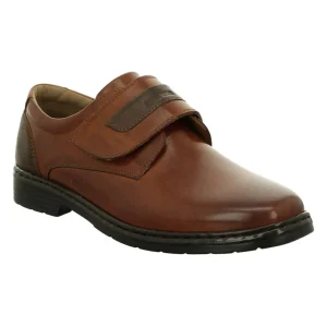 JOSEF SEIBEL Wide Fit | Casual*Alastair 02 Velcro Extra Wide-COGNAC
