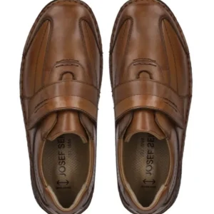 JOSEF SEIBEL Wide Fit | Casual*Alec Extra Wide-COGNAC