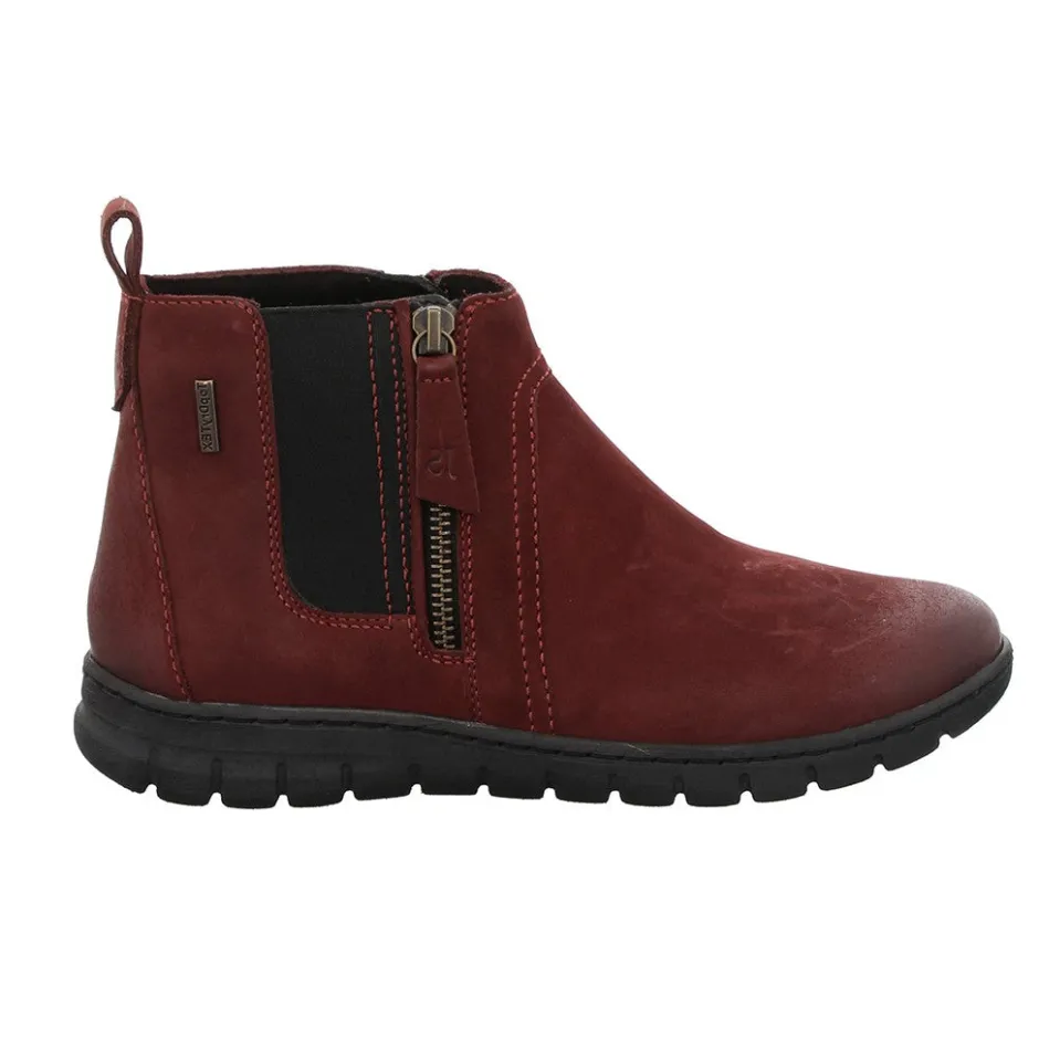 josef_seibel_steffi__wate_2-1.webp JOSEF SEIBEL Waterproof Shoes And Boots | Ankle Boots*STEFFI 60 Waterproof BORDEAUX