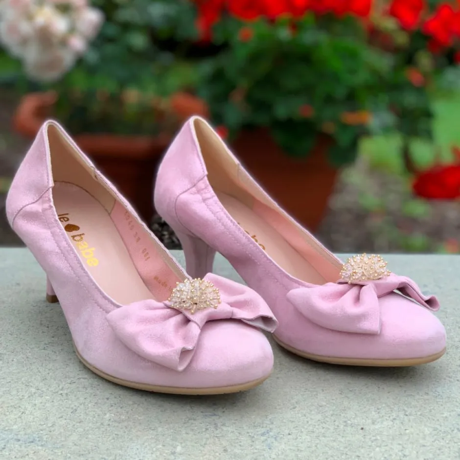 le_babe__lady_heelrosaros_1.webp Le Babe Mother Of The Bride Shoes | Heels*3040 LADY HEEL-ROSA/ROSE