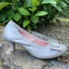 Le Babe Mother Of The Bride Shoes | Heels*Kitten Heel Nappa Leather 3037-CIPRIA