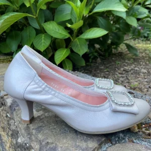 Le Babe Mother Of The Bride Shoes | Heels*Kitten Heel Nappa Leather 3037-CIPRIA