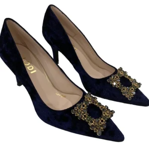 Lodi Heels*ELIUM-TE Velvet Blue