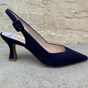 Lodi Sandals | Heels*JUCO Sling Back -NAVY