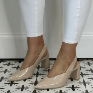 Lodi Mother Of The Bride Shoes | Heels*MILANESA SLINGBACK-NUDE