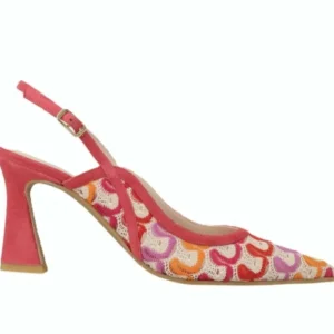 Lodi Sandals | Heels*RASERIA-X Slingback-Pink Multi
