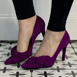 Lodi Heels*RILER Court Shoe-ORCHID