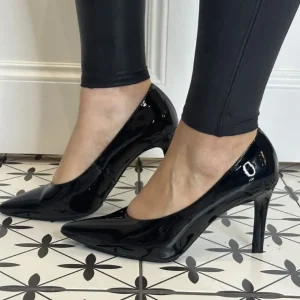 Lodi Heels*RINATA Court Shoe-BLACK