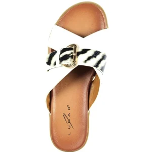 Lunar Sandals*REESE Sandal JLH277-WHITE