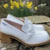 Marco Moreo Loafers*Liverpool Loafer D2061-WHITE