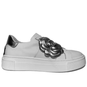 Marco Moreo Casual Shoes | Trainers*M632 Flower MCR 57-WHITE SILVER