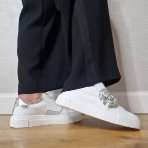 Marco Moreo Casual Shoes | Trainers*M632 Flower MCR 57-WHITE SILVER