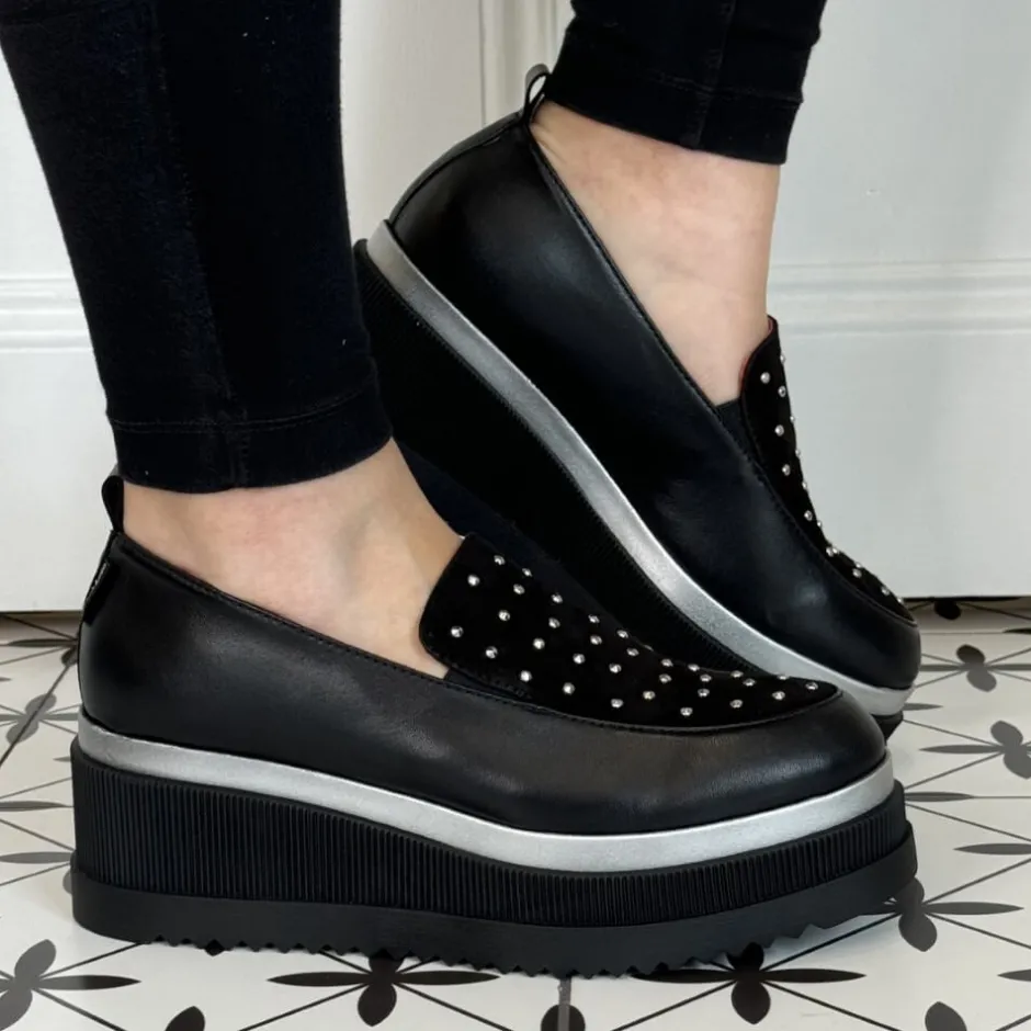 marco_moreo_stockholm_pop_0.webp Marco Moreo Casual Shoes | Loafers*Stockholm Poppy GD3048JR -BLACK