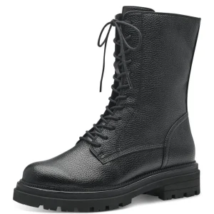 MARCO TOZZI Ankle Boots*2-25212 Biker Boot-BLACK