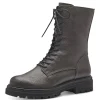 MARCO TOZZI Ankle Boots*2-25212 Biker Boot-OLIVE