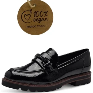 MARCO TOZZI Casual Shoes | Loafers*2-24704 Chunky Patent Loafer-BLACK