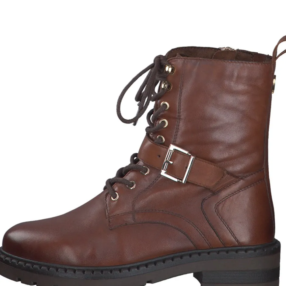 marco_tozzi__leather_bike_1.webp MARCO TOZZI Ankle Boots*2-25234 Leather Biker Boot-COGNAC