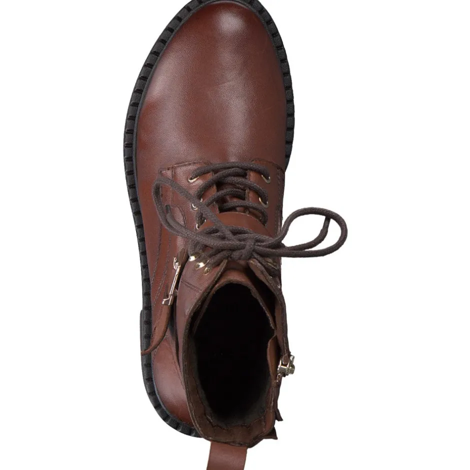 marco_tozzi__leather_bike_3.webp MARCO TOZZI Ankle Boots*2-25234 Leather Biker Boot-COGNAC