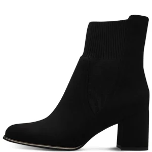 MARCO TOZZI Casual Shoes | Ankle Boots*2-25392 Sock Boot-BLACK