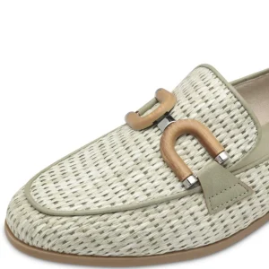 MARCO TOZZI Casual Shoes | Loafers*2-24221 Vegan Loafer Moss Green