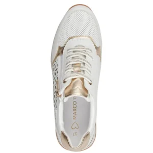 MARCO TOZZI Casual Shoes | Wedges*2-23721 Wedge Trainer-WHITE MULTI