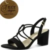 MARCO TOZZI Sandals | Heels*Heel Vegan Sandal 2-28308 -BLACK