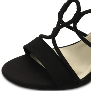 MARCO TOZZI Sandals | Heels*Heel Vegan Sandal 2-28308 -BLACK