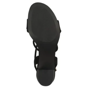 MARCO TOZZI Sandals | Heels*Heel Vegan Sandal 2-28308 -BLACK