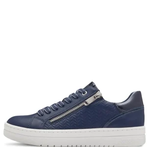 MARCO TOZZI Casual Shoes | Trainers*Vegan Sneakers 2-23718-NAVY