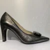 Marian Heels*2117 Court Shoe-STEEL