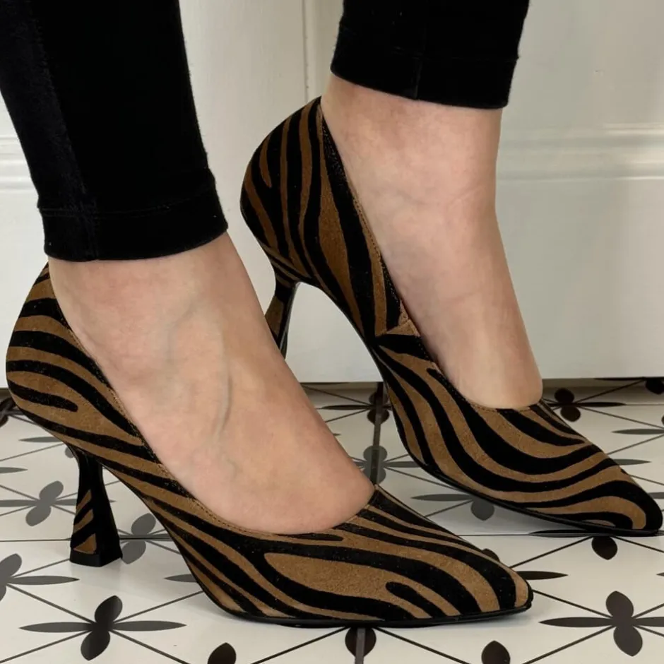 marian__heelzebra_0.webp Marian Casual Shoes | Heels*4100 Heel-ZEBRA