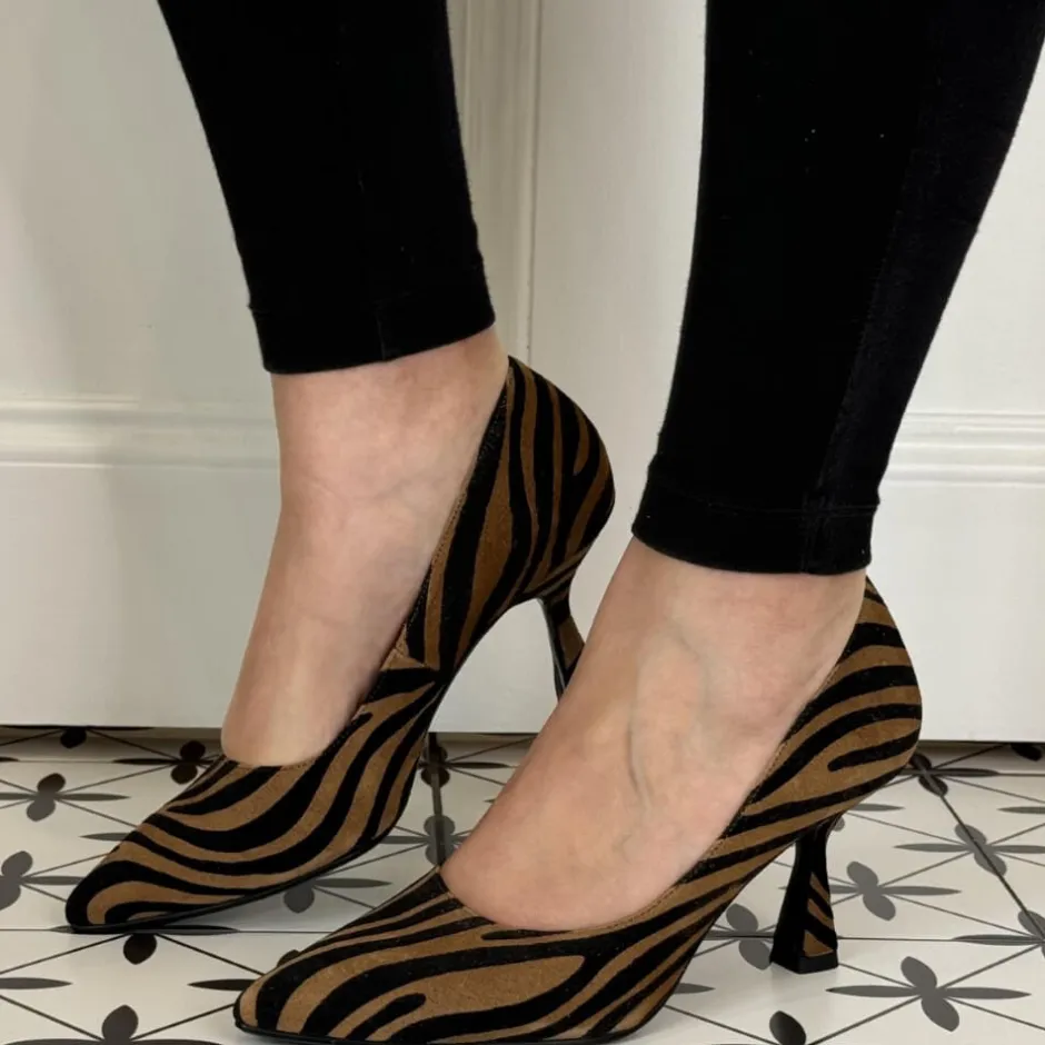 marian__heelzebra_4.webp Marian Casual Shoes | Heels*4100 Heel-ZEBRA